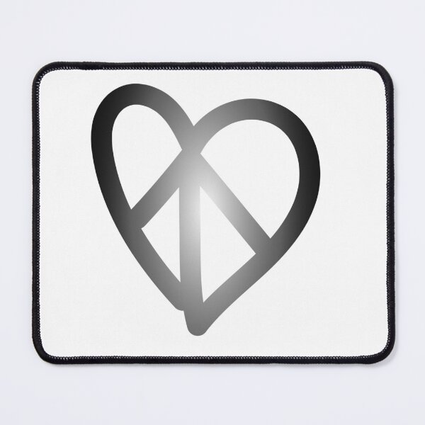 Item preview, Peace&Love Heart Sfumatura designed and sold by Sshara.