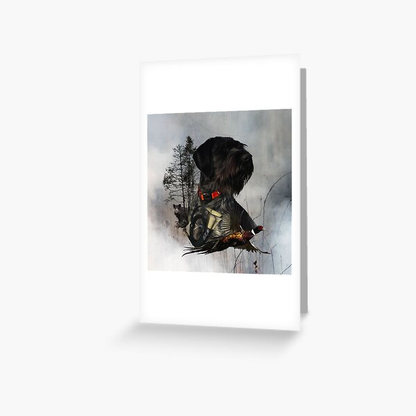 Item preview, German Wirehaired Pointer , Gun dog  designed and sold by TammyHunterArt.