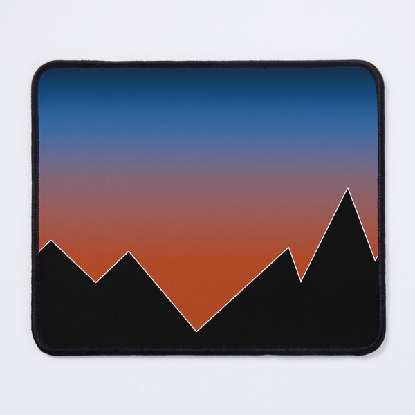Item preview, Sunset Behind Mountains designed and sold by pstenebraslux.