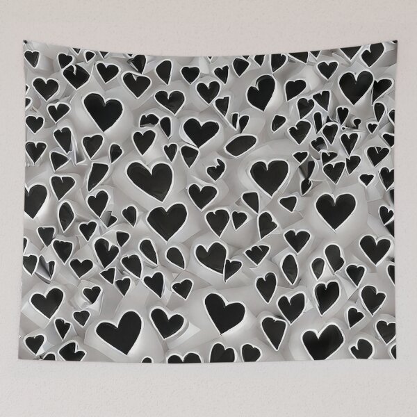 Item preview, Wub Woo Hearts 02 - thing clothing  designed and sold by thingclothing.