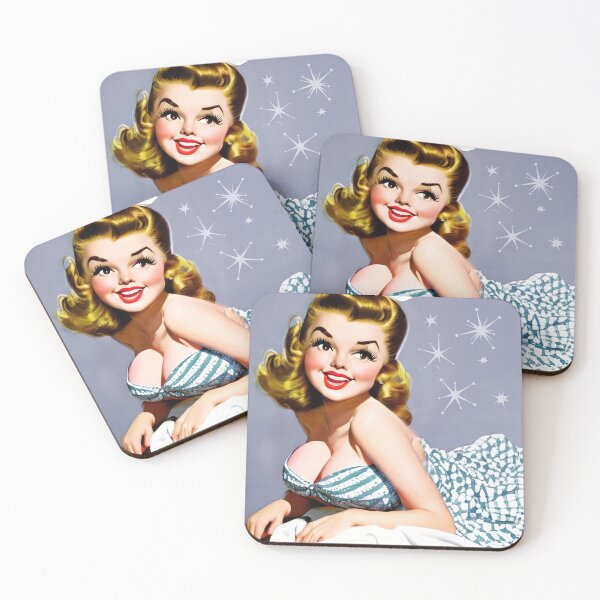 Item preview, Young Sparkly Pinup Girl designed and sold by cutestpinups.