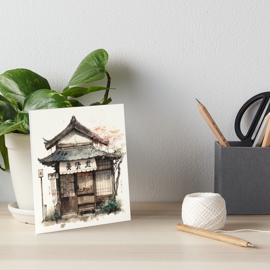 Japanese Storefront Art Print