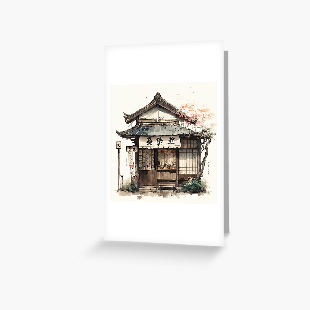 Japanese Storefront Art Print