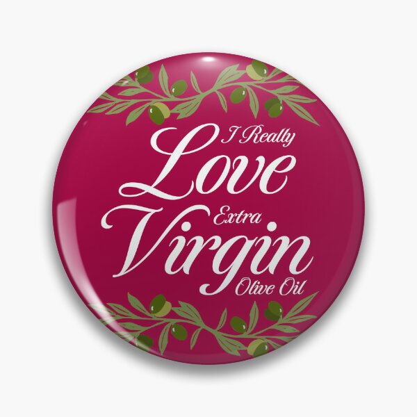 Item preview, I Really Love Extra Virgin Olive Oil - Cursive Script White designed and sold by Reconocer.