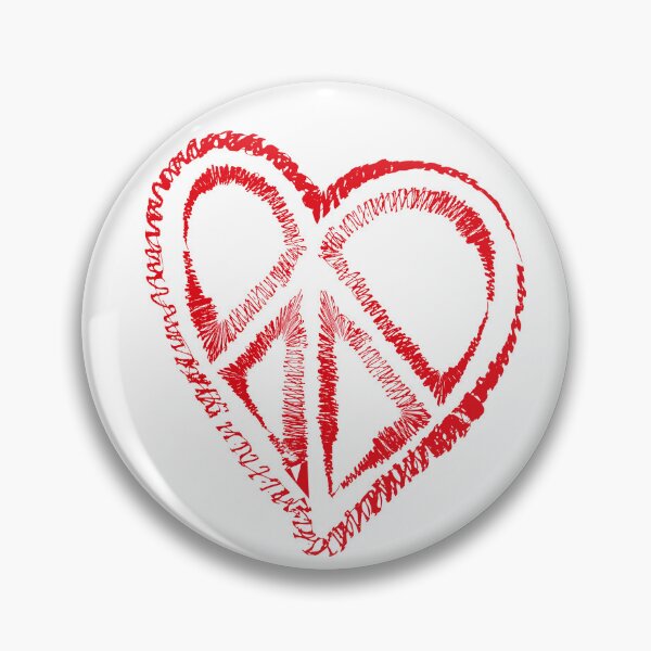 Item preview, Peace&Love Heart Pen Scarabocchio designed and sold by Sshara.
