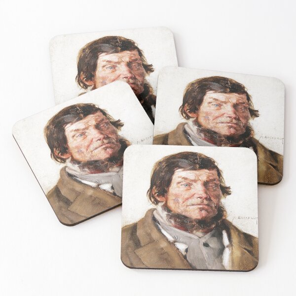 Item preview, Albert Edelfelt One Eyed Karelian designed and sold by MARWA-STORE.