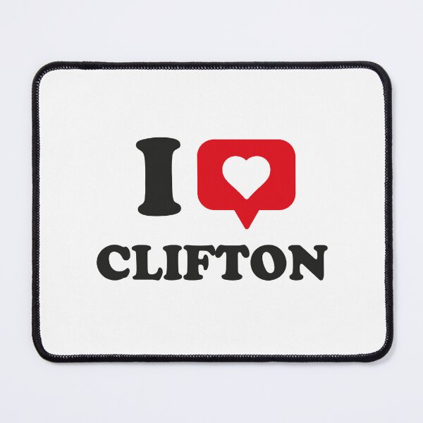 Item preview, I Love Clifton, I Heart Clifton, Hometown Clifton, New Jersey designed and sold by Danylo Mikhnievych.