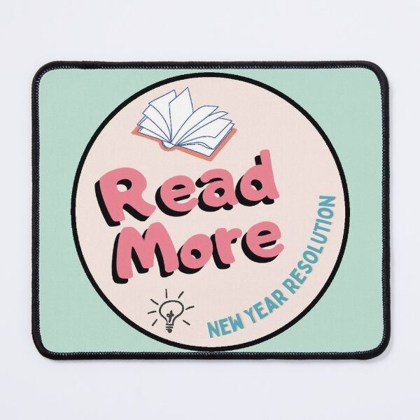 Item preview, New Year Resolution - Read more designed and sold by aywchen.
