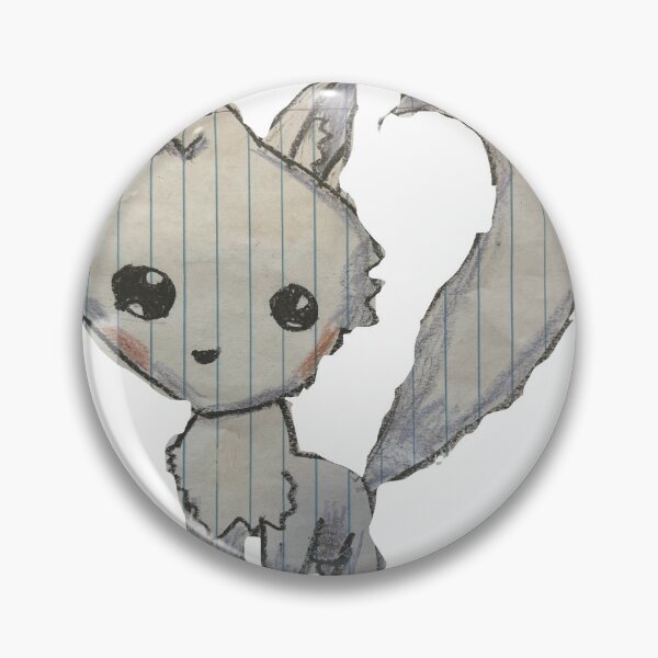 Item preview, Arctic Fox  - Cute Cartoon Kid Drawing  designed and sold by LexiesDoodle.