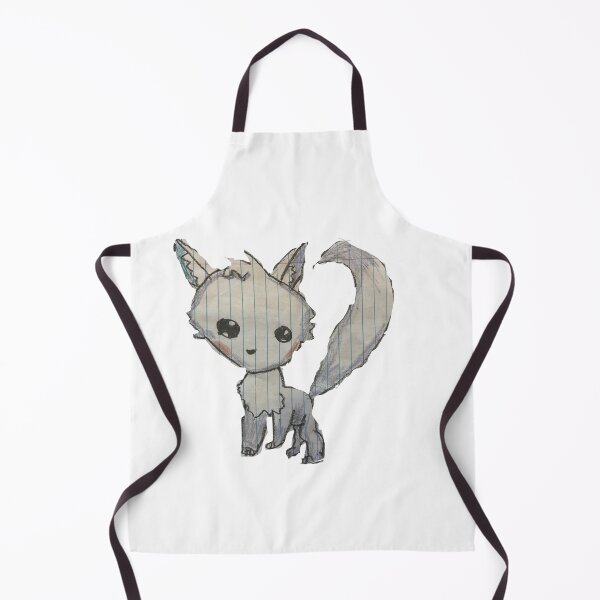 Item preview, Arctic Fox - Cute Cartoon Kid Drawing designed and sold by LexiesDoodle.