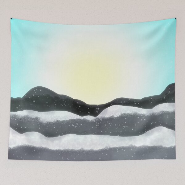 Item preview, Snowy Mountains designed and sold by misimichu.