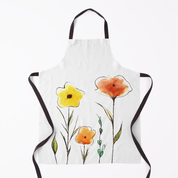 Item preview, Sunny Watercolor Florals designed and sold by KatBierlyArt.