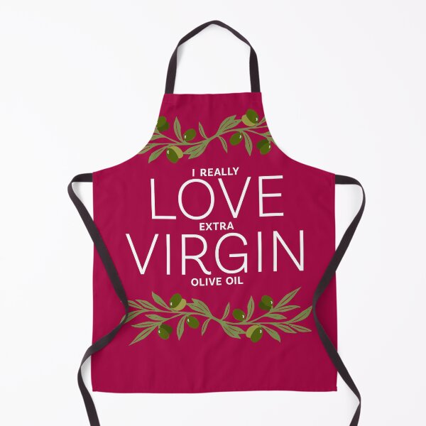 Item preview, I Really Love Extra Virgin Olive Oil - Thin White designed and sold by Reconocer.