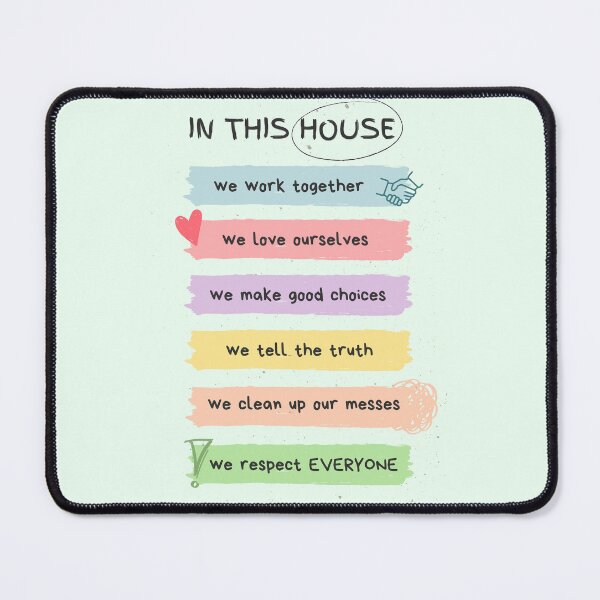 Item preview, House rules designed and sold by AllTheBells.