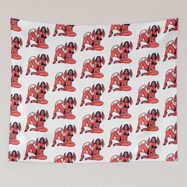 Item preview, Devil Girl Pinup designed and sold by Blissternal.