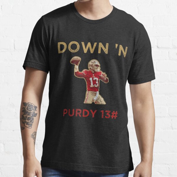 Brock Purdy Mr. Irrelevant Vintage Style Tee San Francisco 