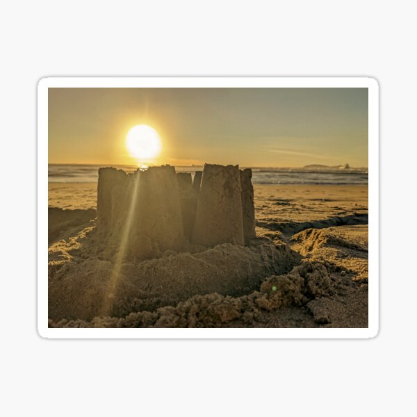 Sandcastles Sticker