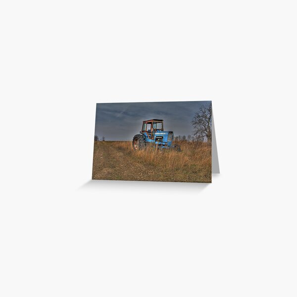 Ford Tractor Greeting Card