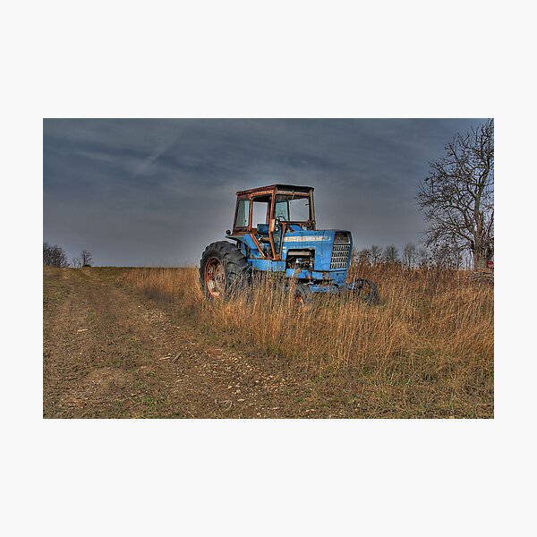 Ford Tractor Photographic Print
