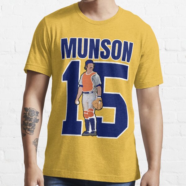 MLB NEW YORK Yankees Baseball Thurman Munson #15 Jersey T Shirt