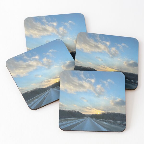 Item preview, Cold Morning Highway Sunrise designed and sold by LisWit.