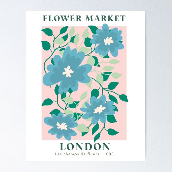 Item preview, London Flower Market -  blue daffodil designed and sold by mckhowdesign.
