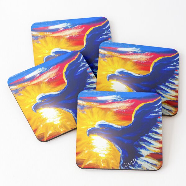 Item preview, Eagle Flying in to Bright Sunshine  designed and sold by ArtbySuzi.
