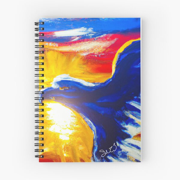 Item preview, Eagle Flying in to Bright Sunshine  designed and sold by ArtbySuzi.
