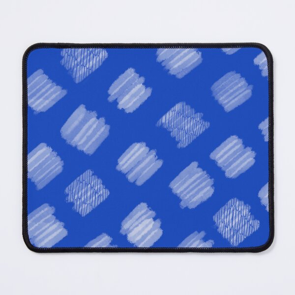 Item preview, Patchy White On Blue designed and sold by IndigoAndSparks.