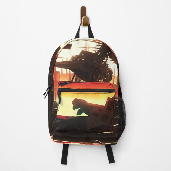 Item preview, anime art of robotic dinosaurs battling in an abandoned city1 designed and sold by silence28.