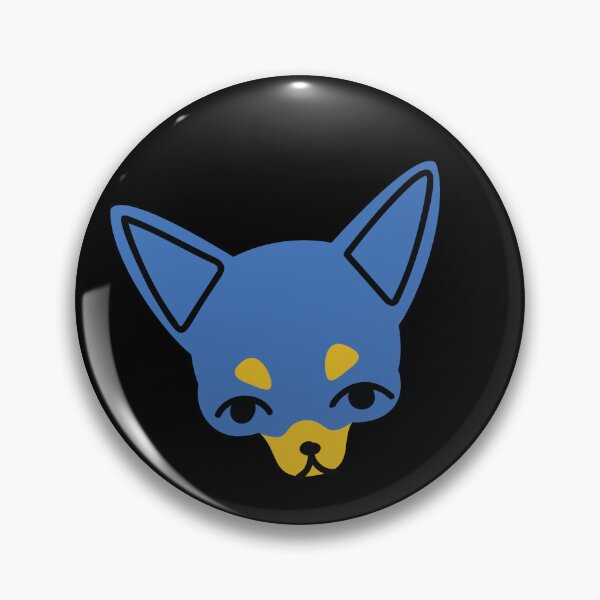 Artikelvorschau, Welpen-Chihuahua-Kopfillustration entworfen und verkauft von PrintPortal.