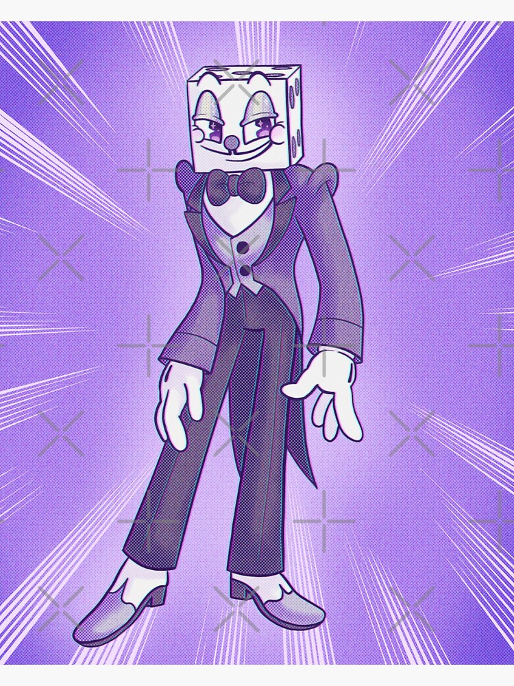 King Dice Ace Sticker for Sale by bridgettevis8