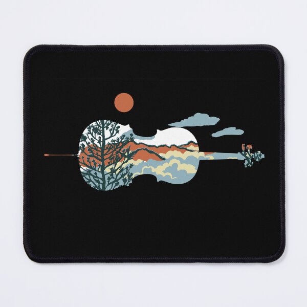 Item preview, Cello natural - black background designed and sold by piesdesignart.