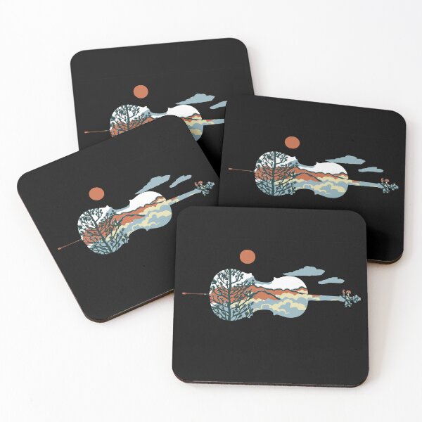Item preview, Cello natural - black background designed and sold by piesdesignart.
