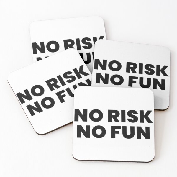 Item preview, No Risk No Fun designed and sold by zeeshanahmad888.