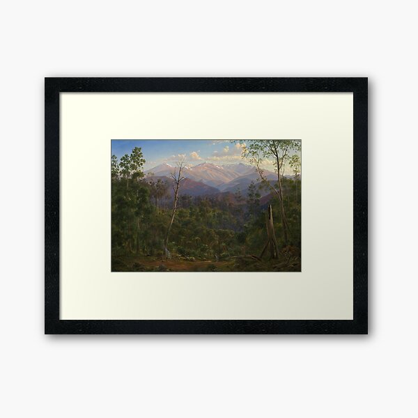 Item preview, Mount Kosciusko by Eugene von Guerard, 1866 designed and sold by Vintage Wall Art.