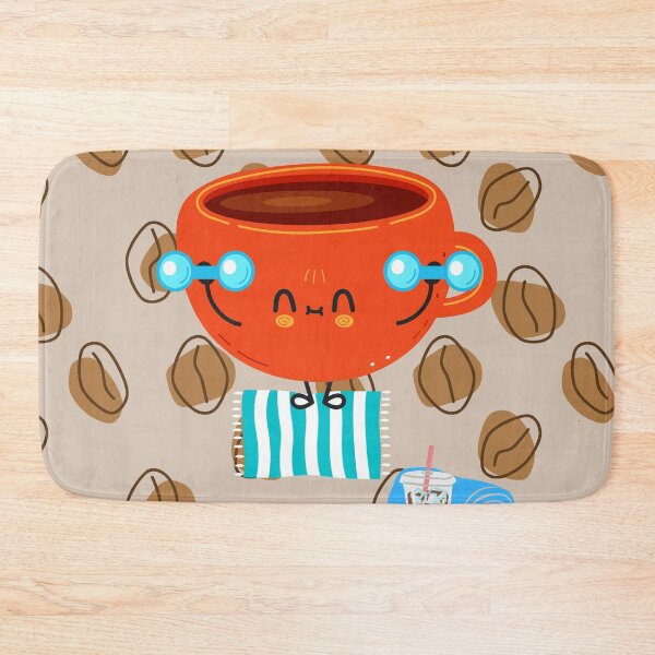 Item preview, cup of coffee in the gym. designed and sold by Yayis2088.