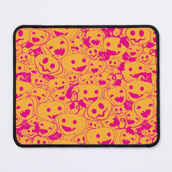 Item preview, Field of cute Orange Halloween Pumpkins designed and sold by Melissa Plugge-Dekker.