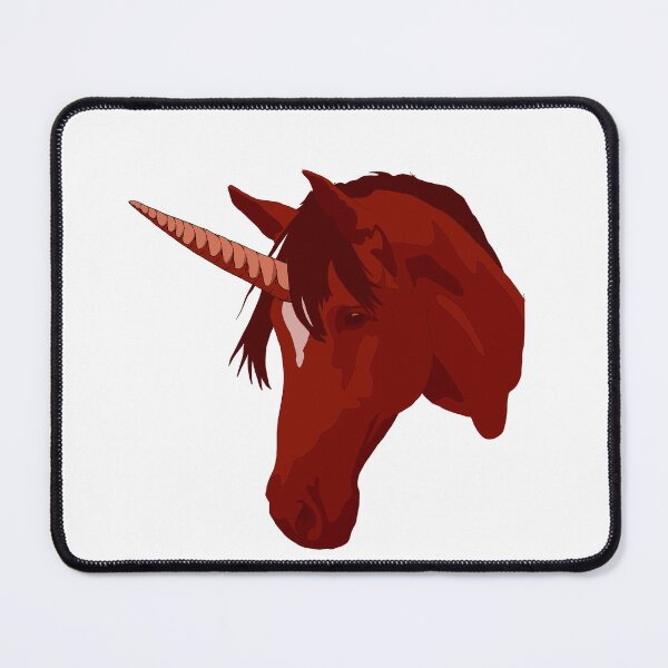 Item preview, Red unicorn designed and sold by LeahcarsArt.