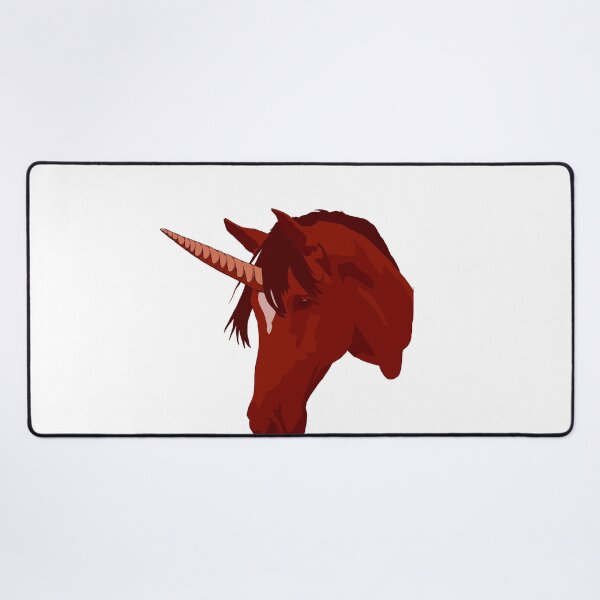 Item preview, Red unicorn designed and sold by LeahcarsArt.