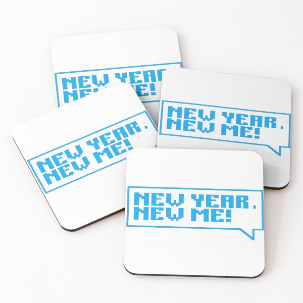 Item preview, New year, new me - blue designed and sold by Univers Gifts.