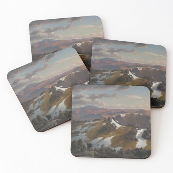 Item preview, North-east view from the northern top of Mount Kosciusko  designed and sold by Vintage Wall Art.