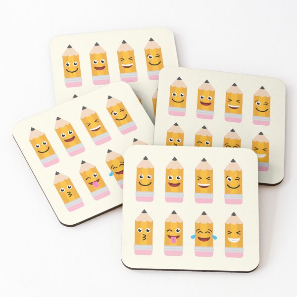 Item preview, Pencil Emoji Set designed and sold by runningwithfoxes.