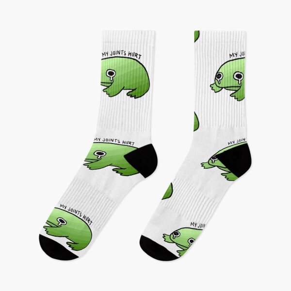 Item preview, My Joints Hurts | Crying Green Gradient Frog designed and sold by iristocat.
