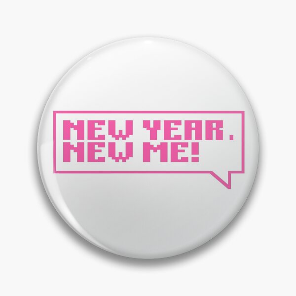 Item preview, New year, new me - pink designed and sold by Univers Gifts.