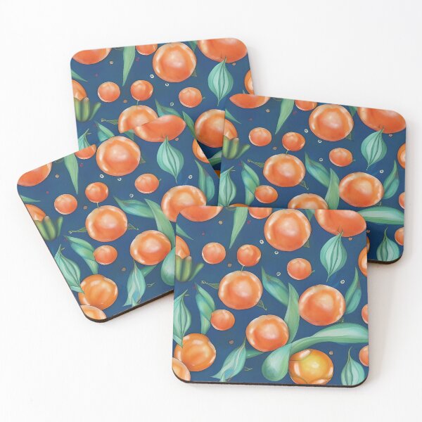 Item preview, ORANGE Blue white PATTERN designed and sold by starfishstuff.