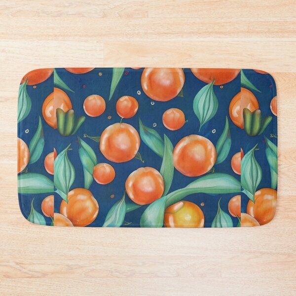 Item preview, ORANGE Blue white PATTERN designed and sold by starfishstuff.