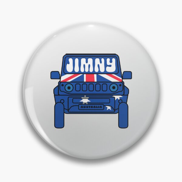 Item preview, Simple Suzuki Jimny Australia | Retro Sticker designed and sold by stoicjimny.