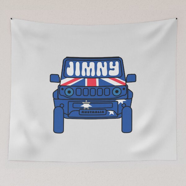 Item preview, Simple Suzuki Jimny Australia | Retro Sticker designed and sold by stoicjimny.