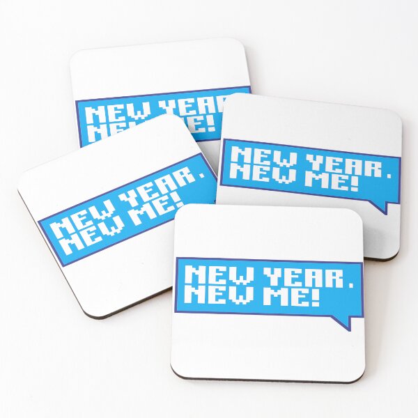 Item preview, New year, new me - messege designed and sold by Univers Gifts.